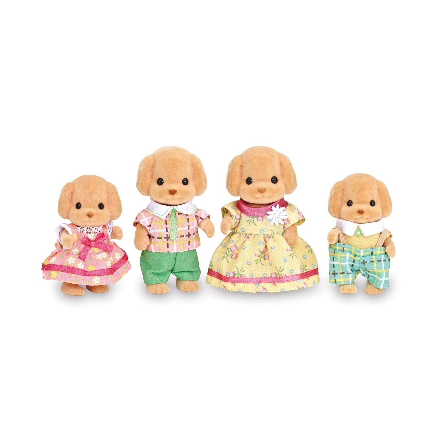Toy Poodle Family (CC1735) 4 pcs
