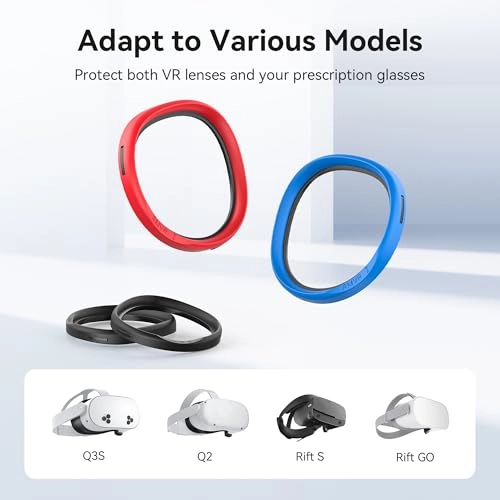 Anti-Scratch Silicone Camera Lens Protector for Oculus Quest 3S/Quest 2/Rift S