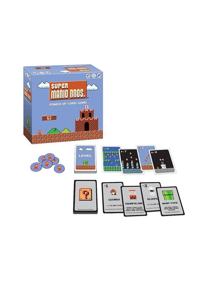 USAopoly Super Mario Bros Power Up Card Game