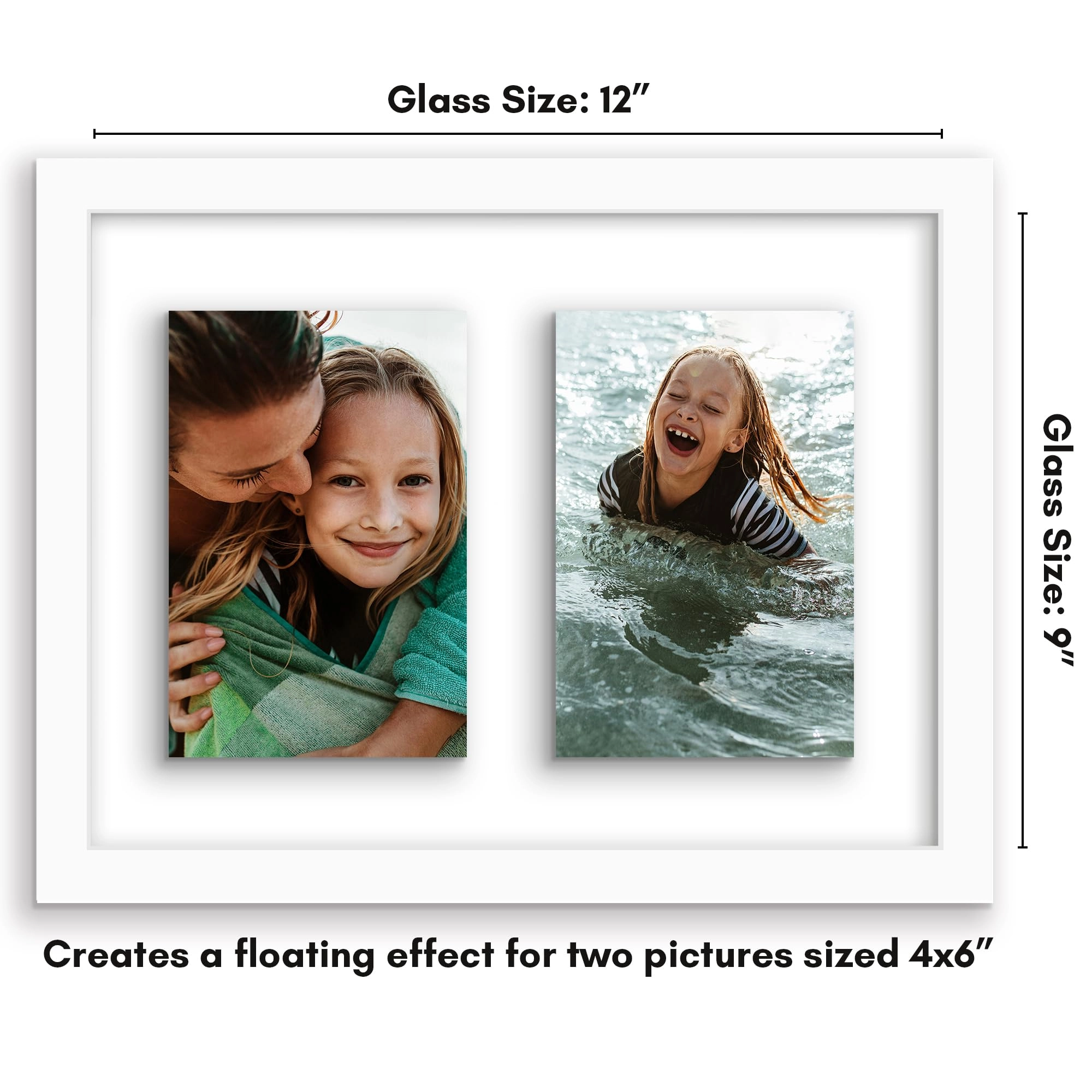 Double Picture Frame - 9x12 Two