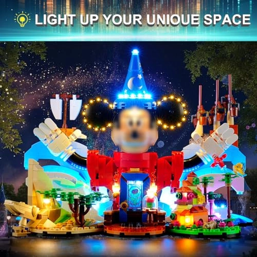 LED Light Kit for Lego 21352 - Compatible with Magic of Disney Set