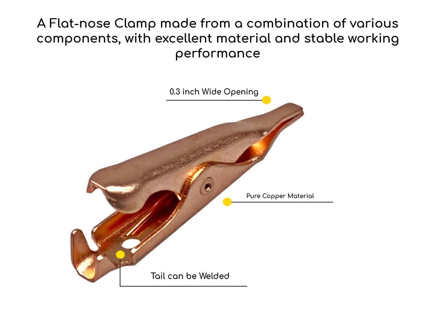 Micro Alligator Clip - 5amp