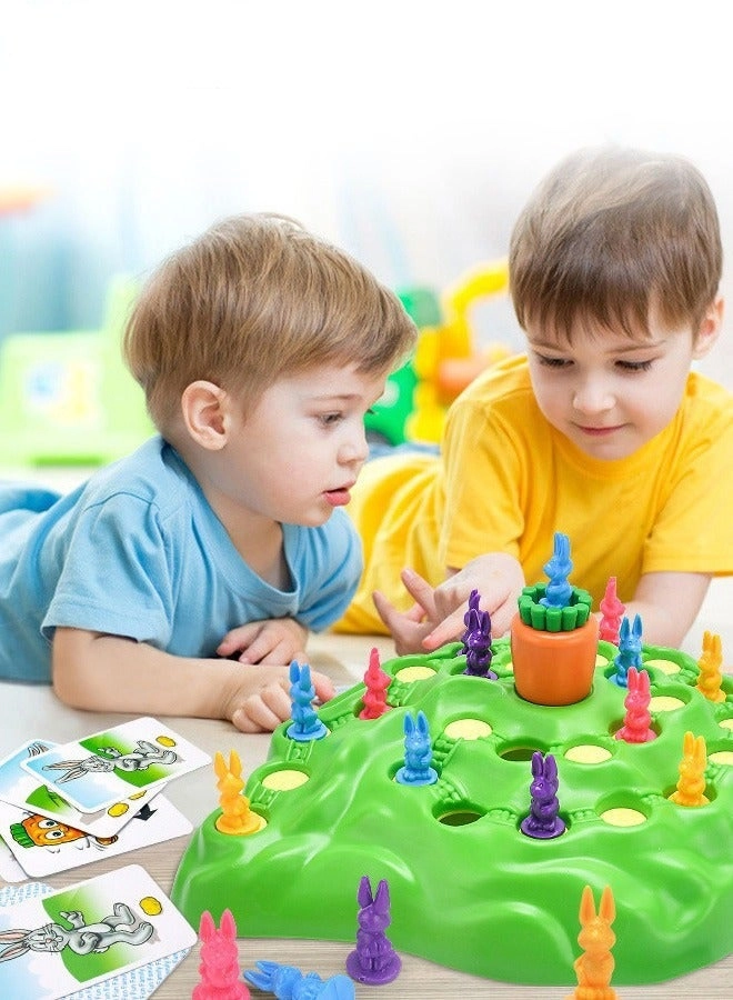 DURKU Funny Bunny Game Set - 24 Cards 16 bunnies