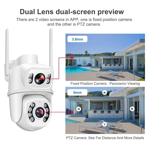Outdoor Wireless Security IP Camera 4K