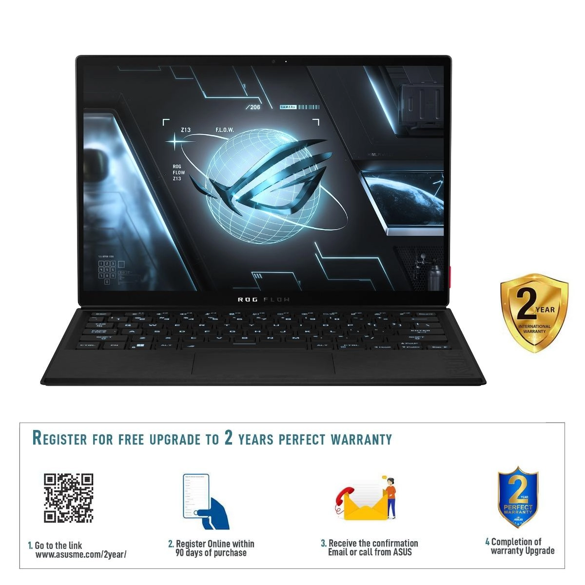 ROG Flow Z13 GZ301ZC - 13.4'' Core i7-12700H 16GB DDR4 512GB SSD