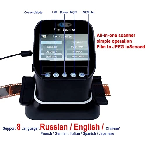 Film Scanner - 22MP 14MP 1080P LCD