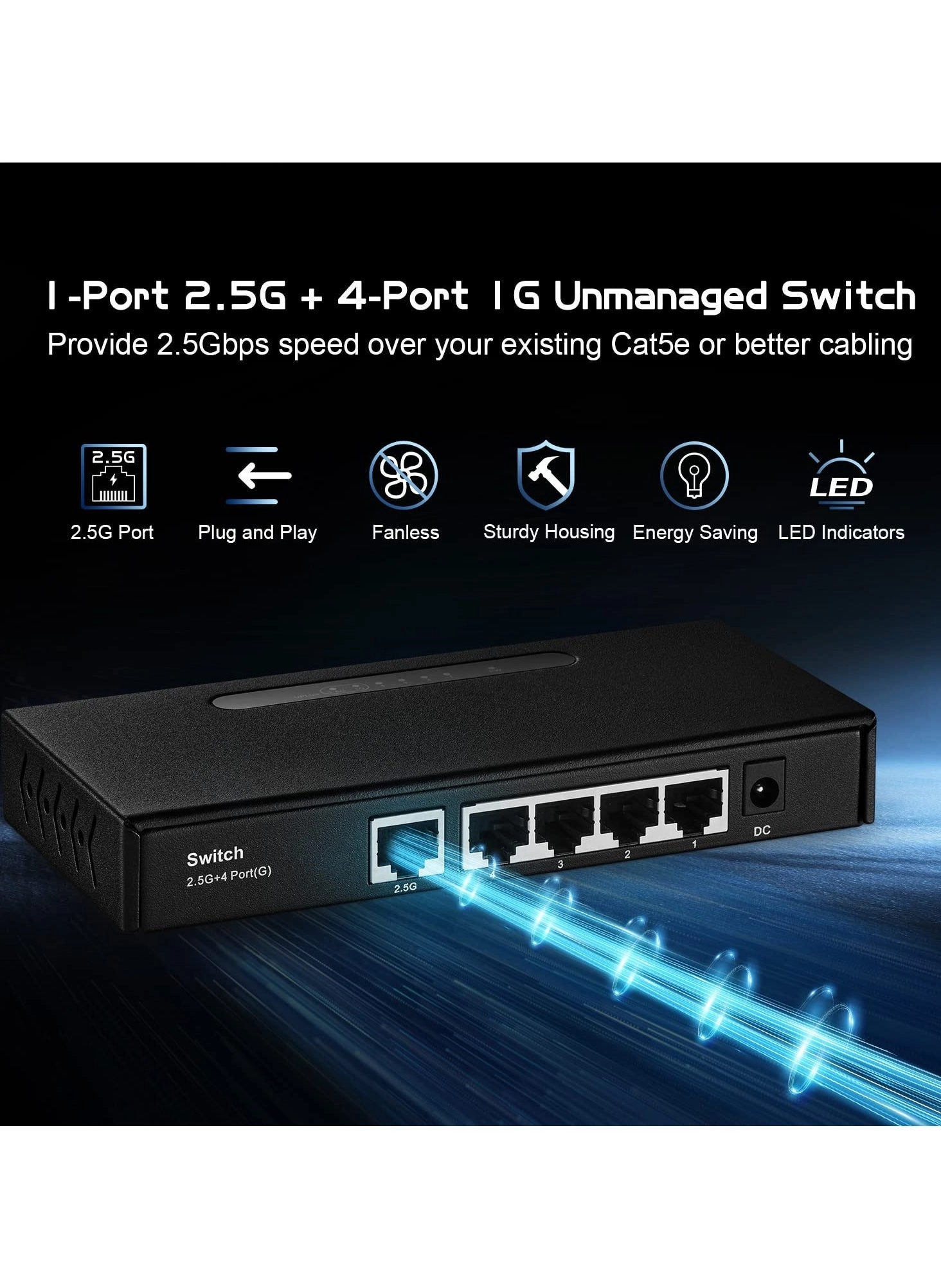 Ethernet Switch 5-ports
