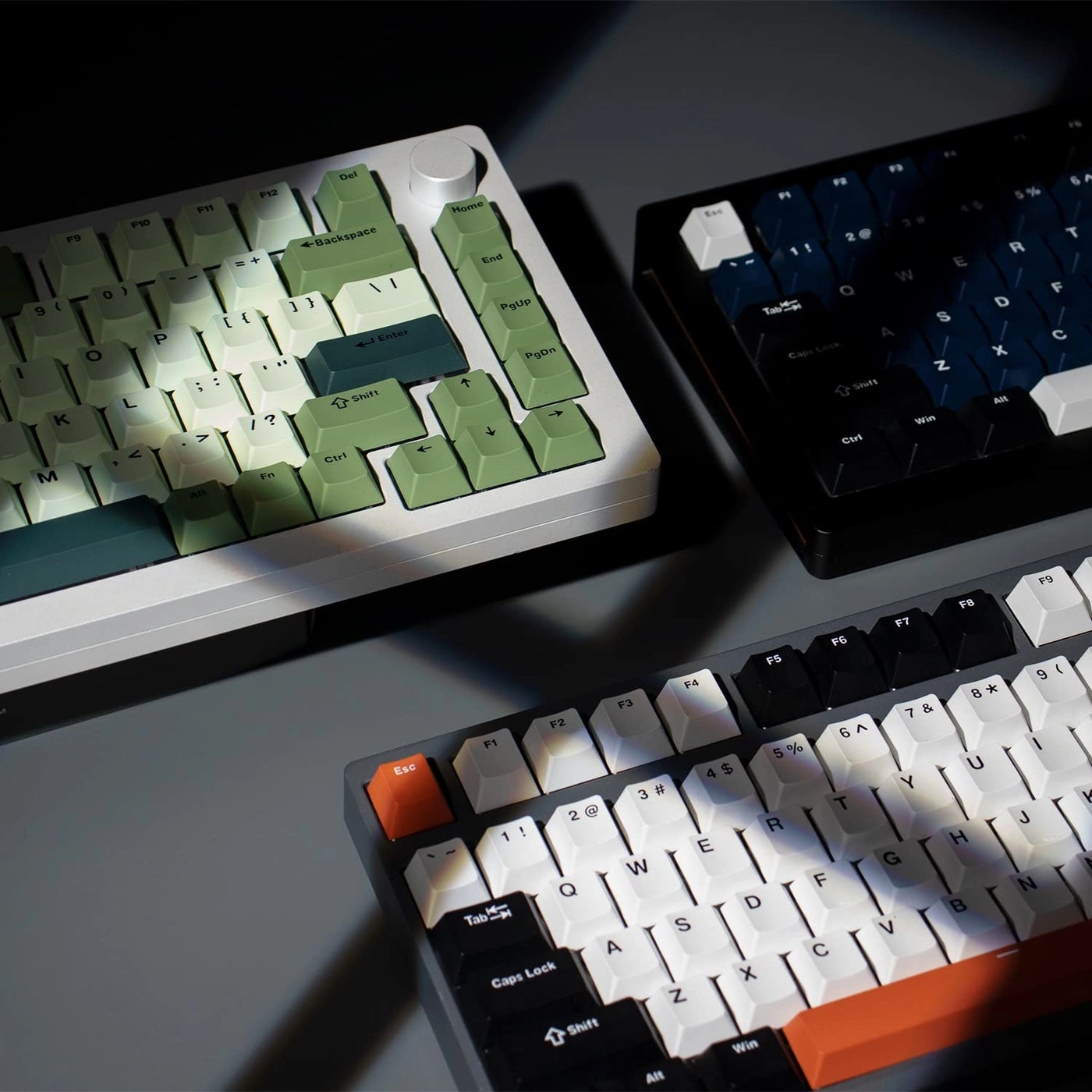 Womier PBT keycaps - 75 Percent Mechanical keyboard