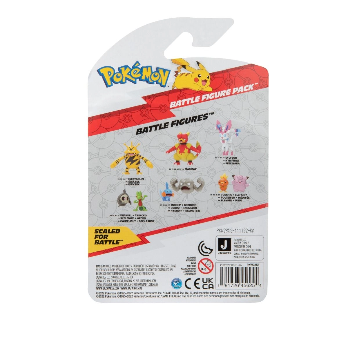 Pokemon Battle Figure Kanto - Style May Vary 2 pcs