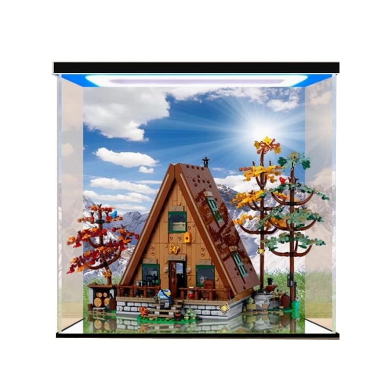 Clear Acrylic Display Case for Lego Ideas 21338