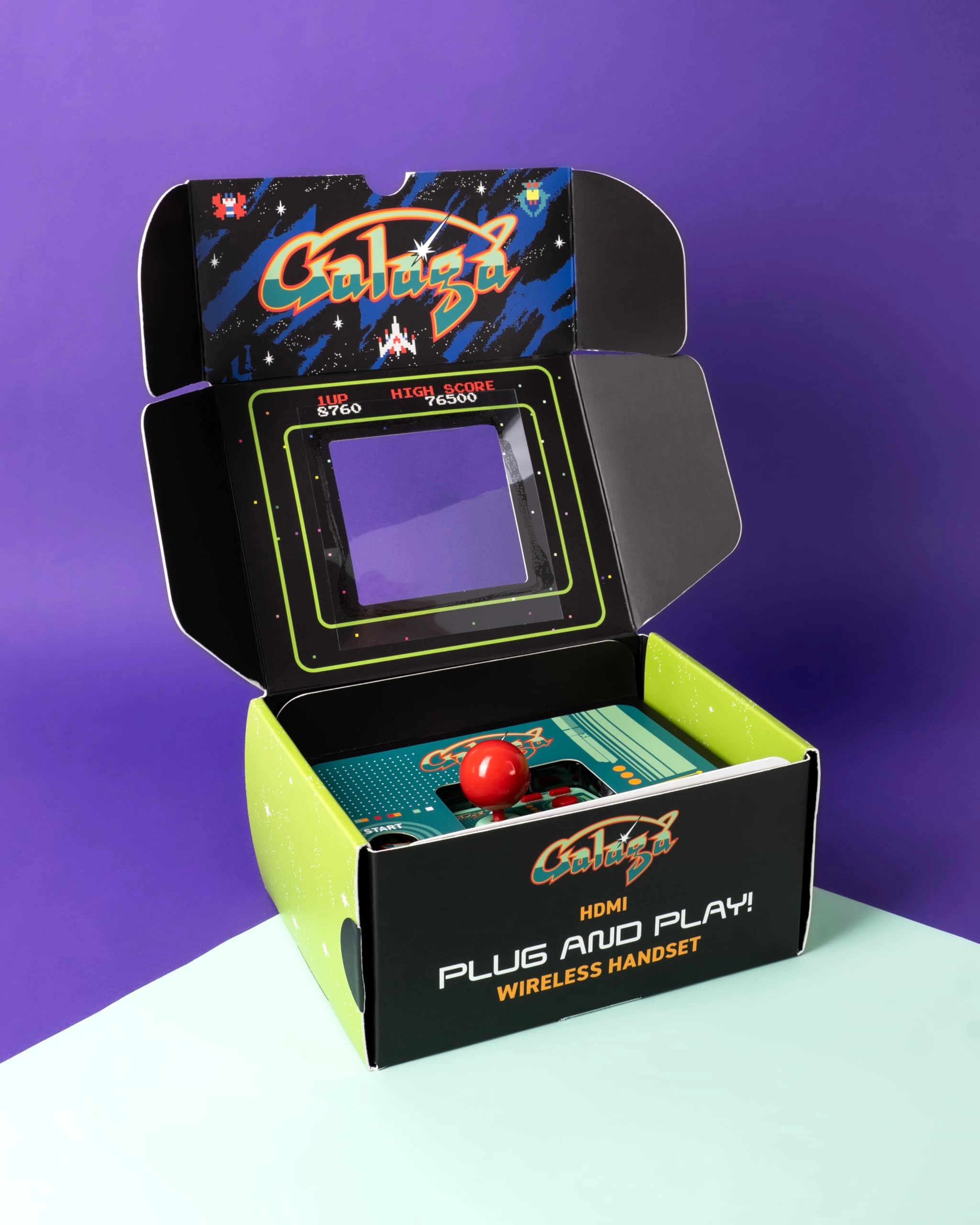 Galaga Plug & Play - HDMI Wireless Joystick Launch Edition