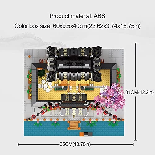 Japanese Martial Arts Hall Building Set - 2288 pcs