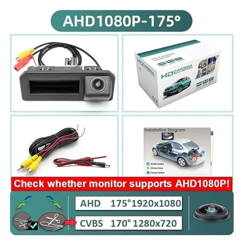 GAF-LS8008 - Top Starlight Night Vision Wire AHD 1080P or 720P