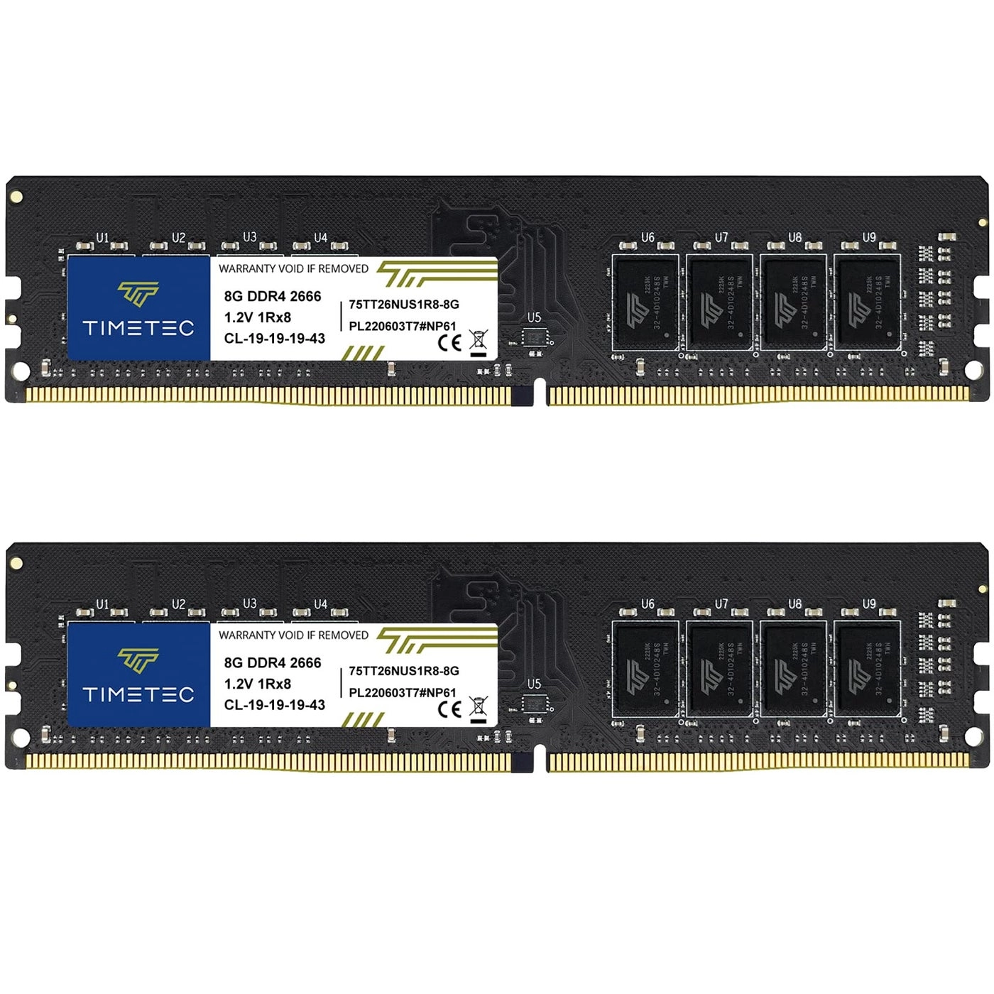 DDR4 UDIMM - 16GB 2666MHz 288 Pin