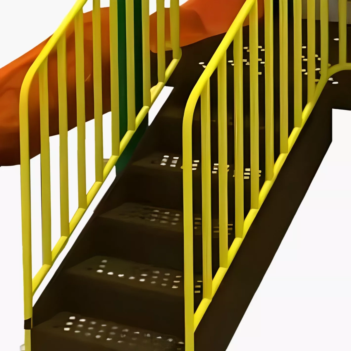 Kids Palm Outdoor Straight Slide - 2+ Multi Colour