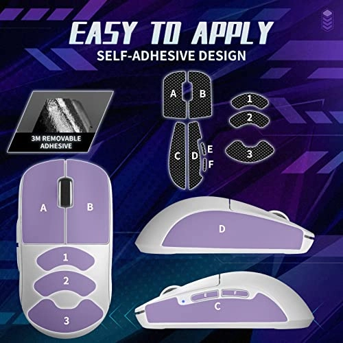 Mouse Grip Tape - 0.5mm Palm Sweat Absorption