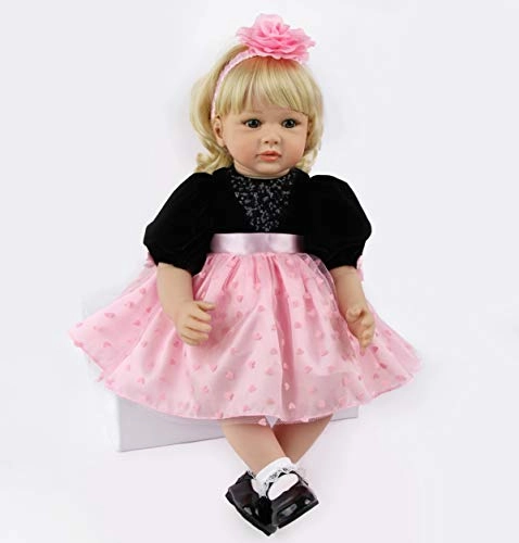 Reborn Baby Doll - 21 Inch Silicone Vinyl Weighted Body