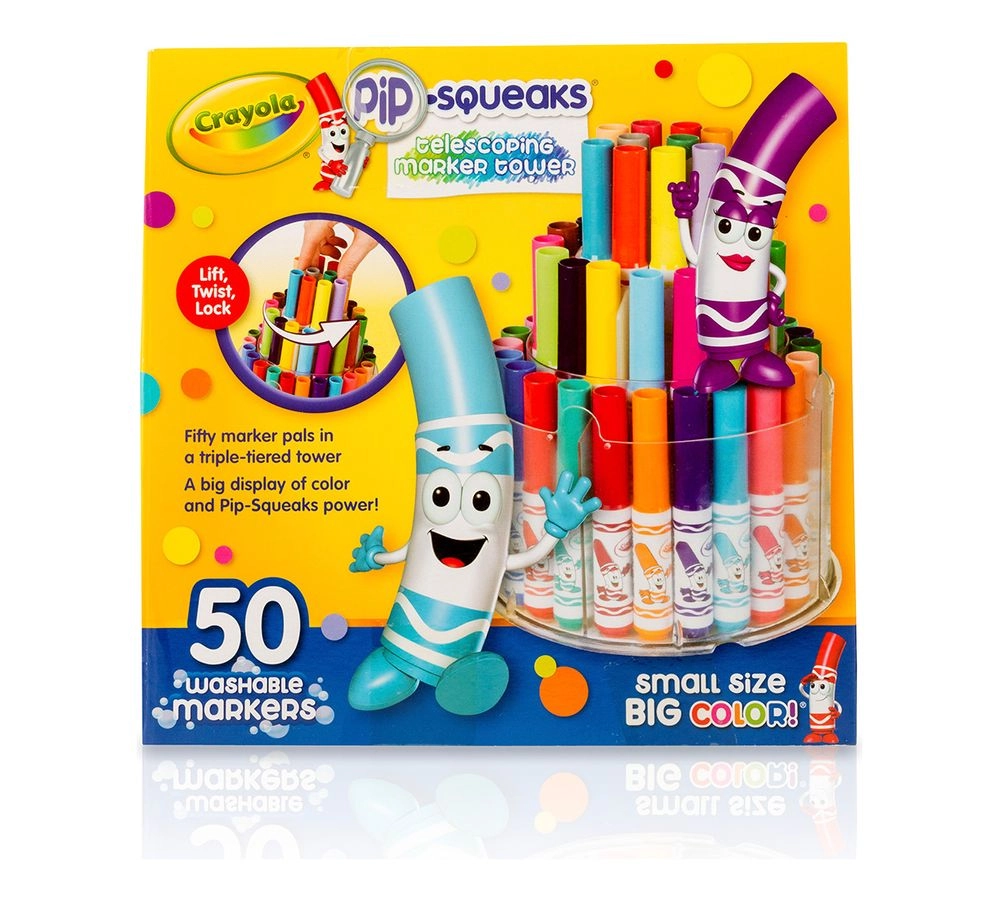 Pip-Squeaks Washable Mini Marker Set - Multicolor