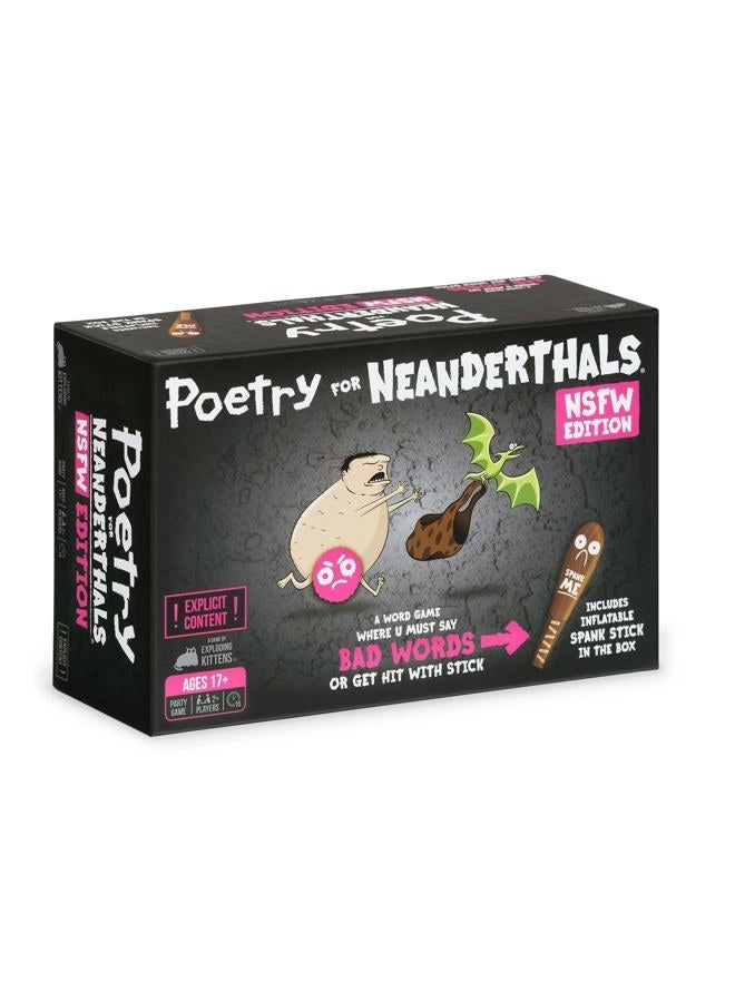 Exploding Kittens Poetry for Neanderthals - NSFW Adult Party Game