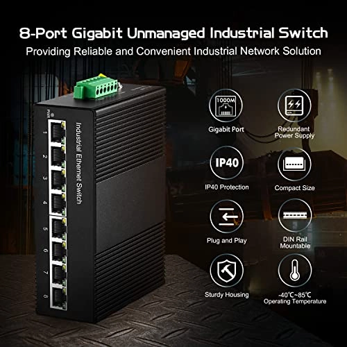 8 Port Gigabit 8-Ports