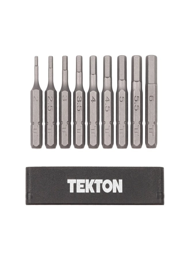 Hex Bit Set - 9-Piece 2-6 mm