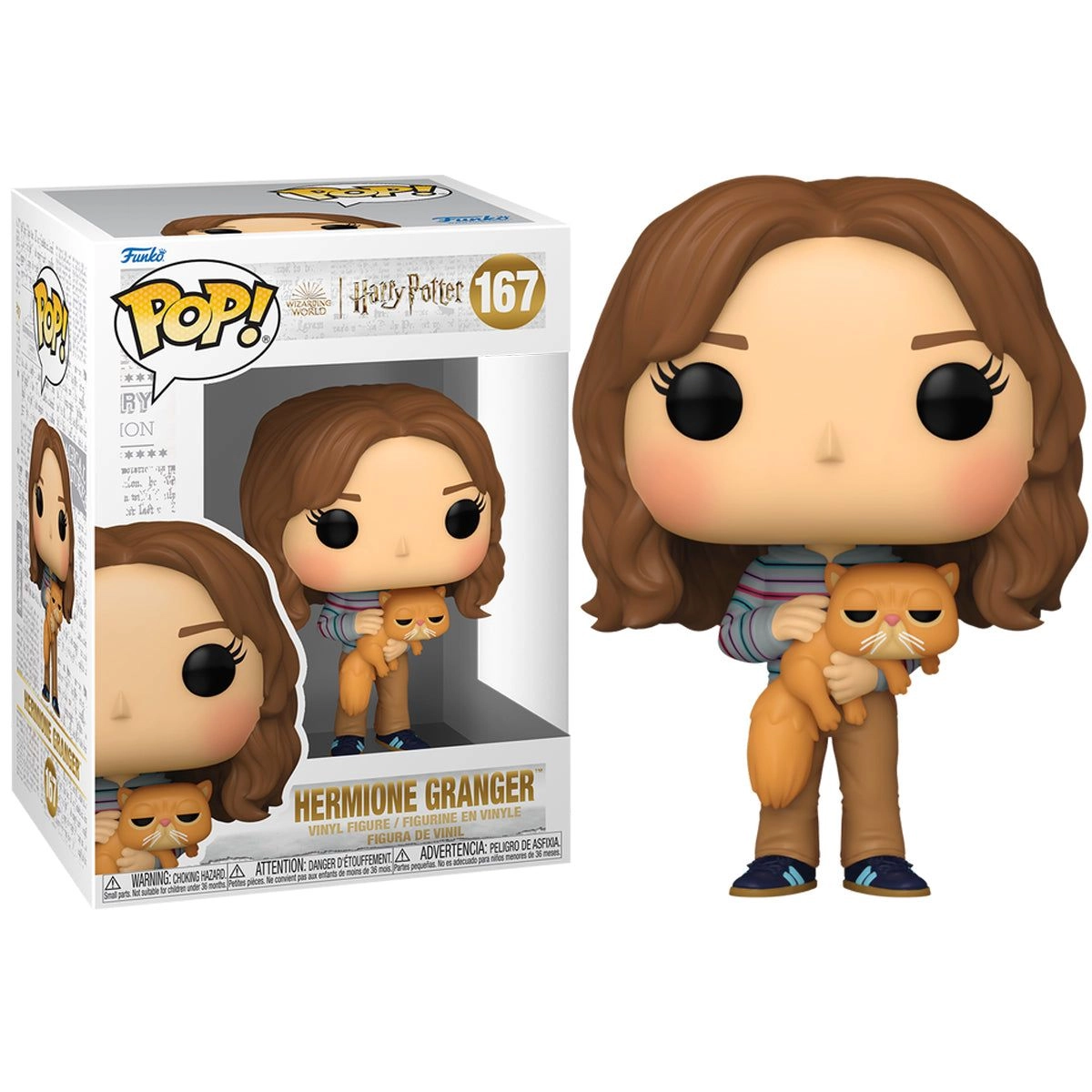 Hermione with Crookshanks - Harry Potter