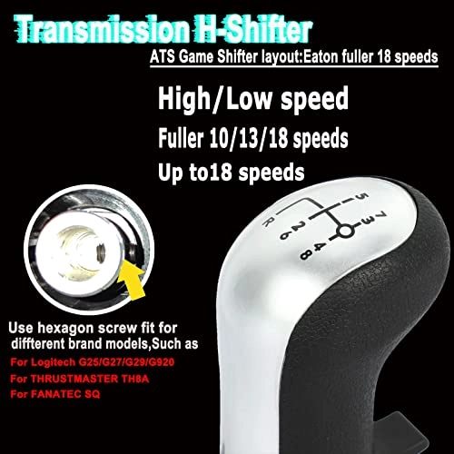 USB Gearshift Knob Shifter - G29/G920/G27
