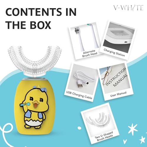 U-Shaped Electric Toothbrush - Kids Ultrasonic IPX7