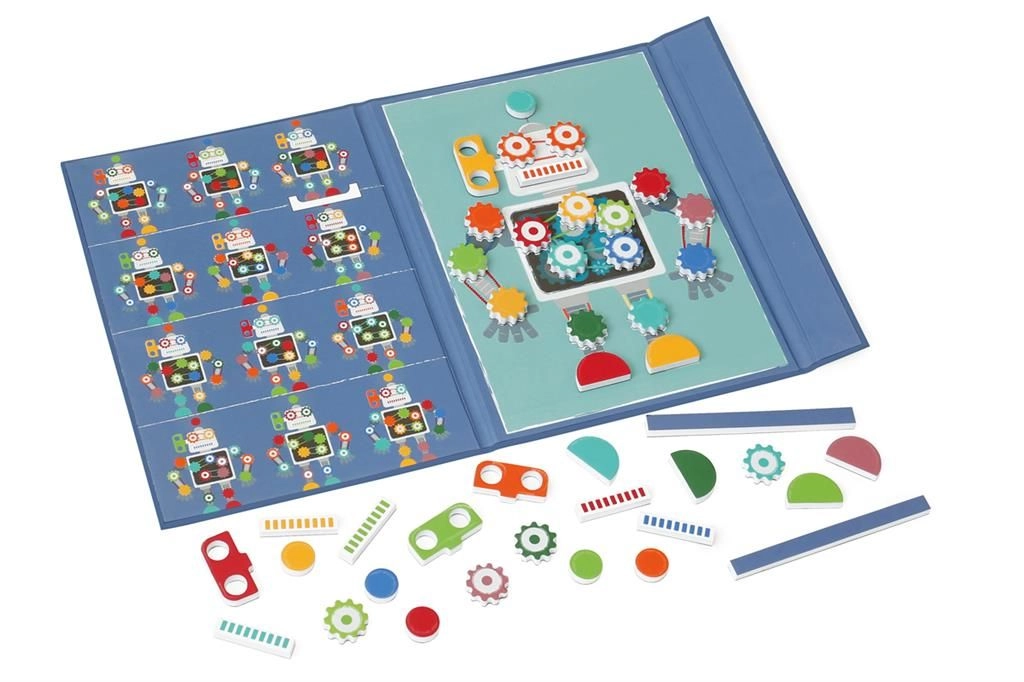 Colours&Shapes/Robot Magnetic - 4 +