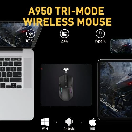 A950 - 2.4G Wireless Bluetooth Wired