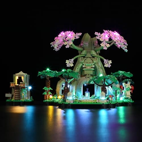 Great Deku-Tree 2-in-1 (77092) - LED Lighting Kit Compatible With Lego Building Blocks