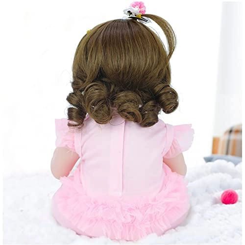 Reborn Baby Doll - 16.5 Inch Vinyl Toddler Girl