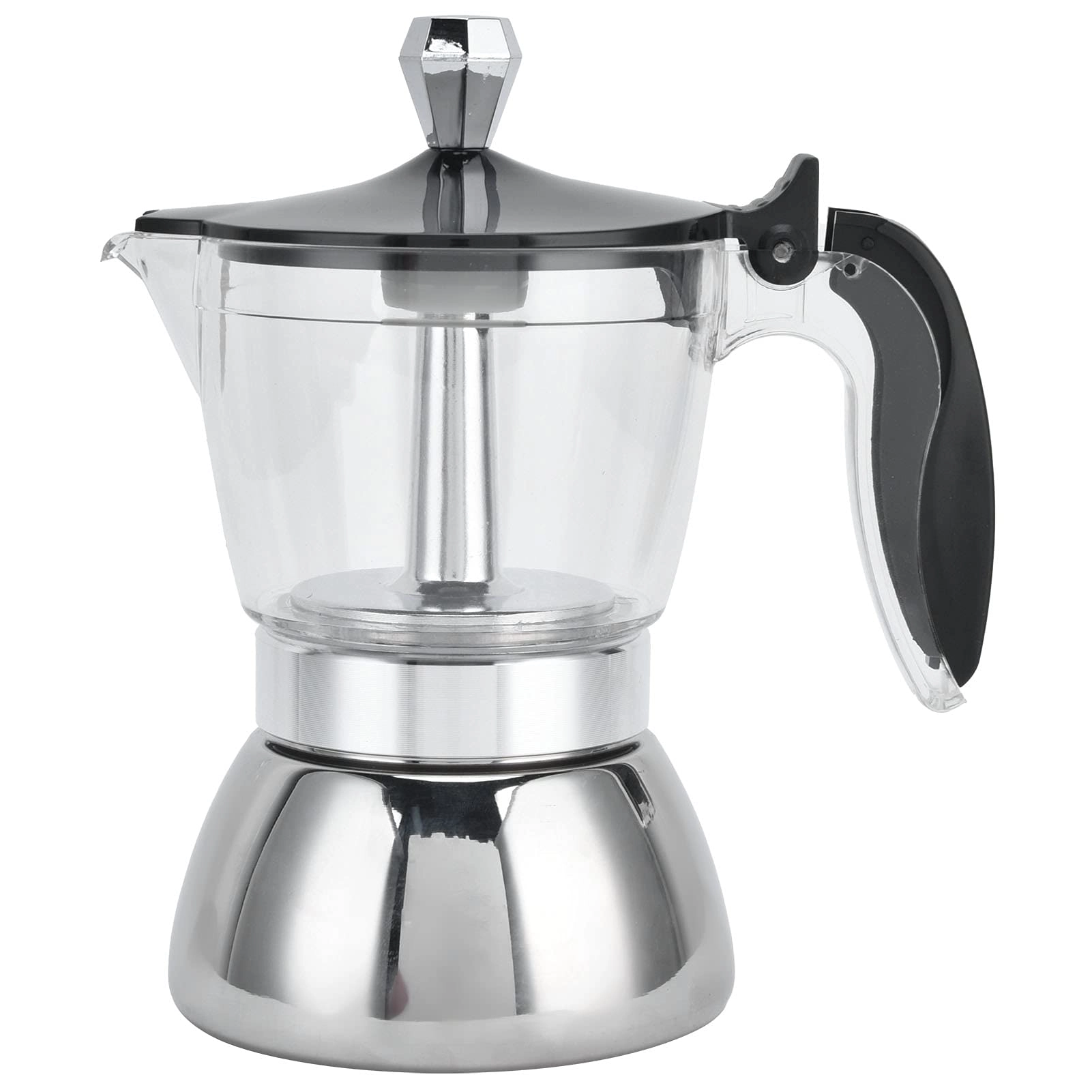 Akozon Electric Coffee Maker - 4 Cup 200ml