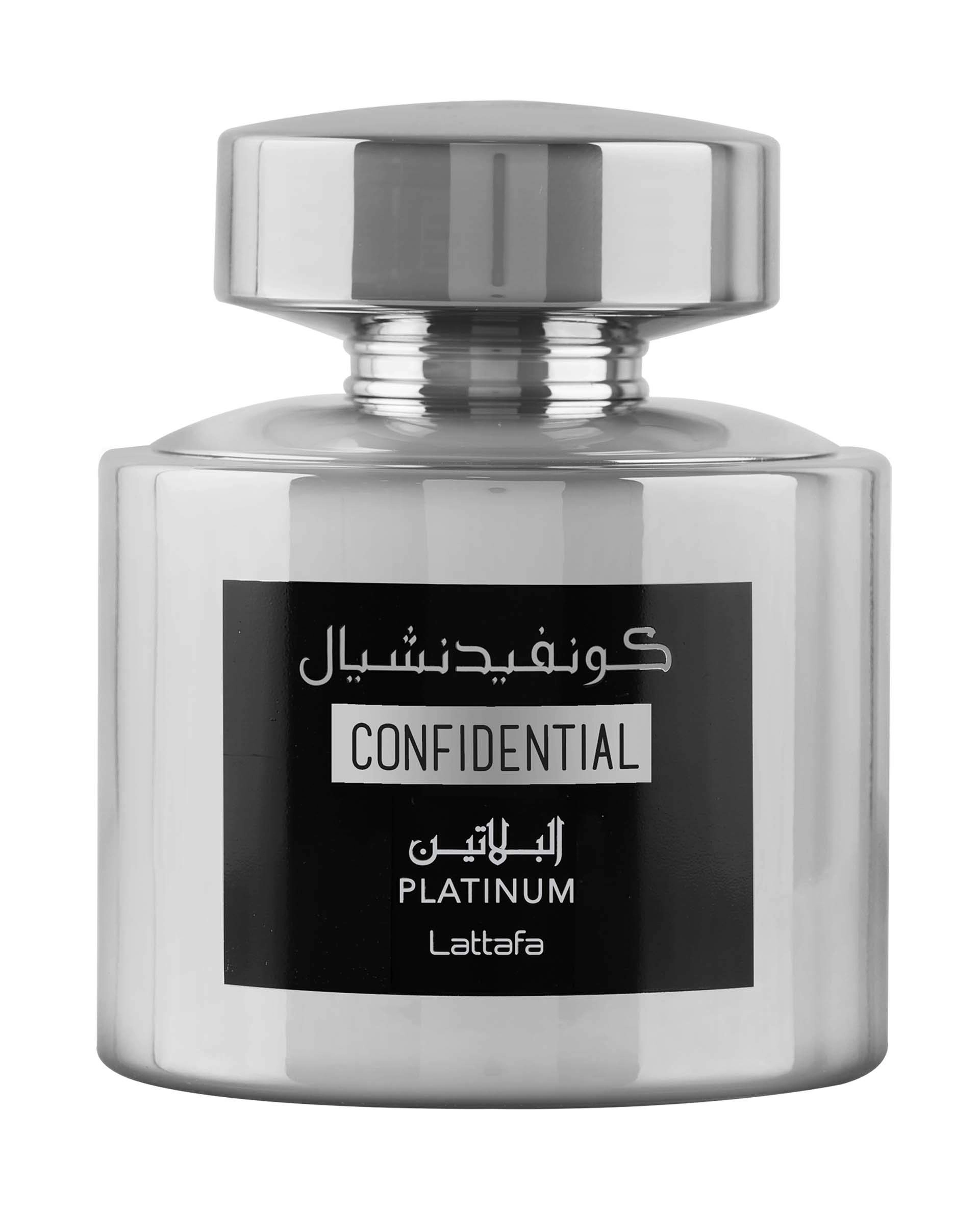 Lattafa Confidential Platinum Eau de Parfum 100ml
