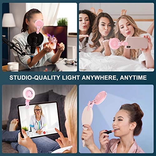 Selfie Ring Light - Clip Dimmable USB