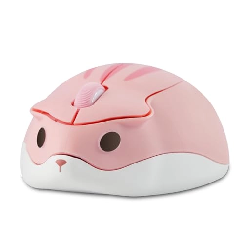 Kawaii Hamster Silent Optical Mouse - USB
