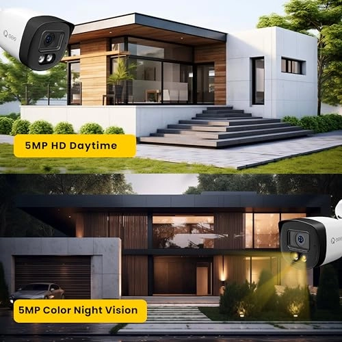 Security Camera System - 4 Cameras 8CH 5MP
