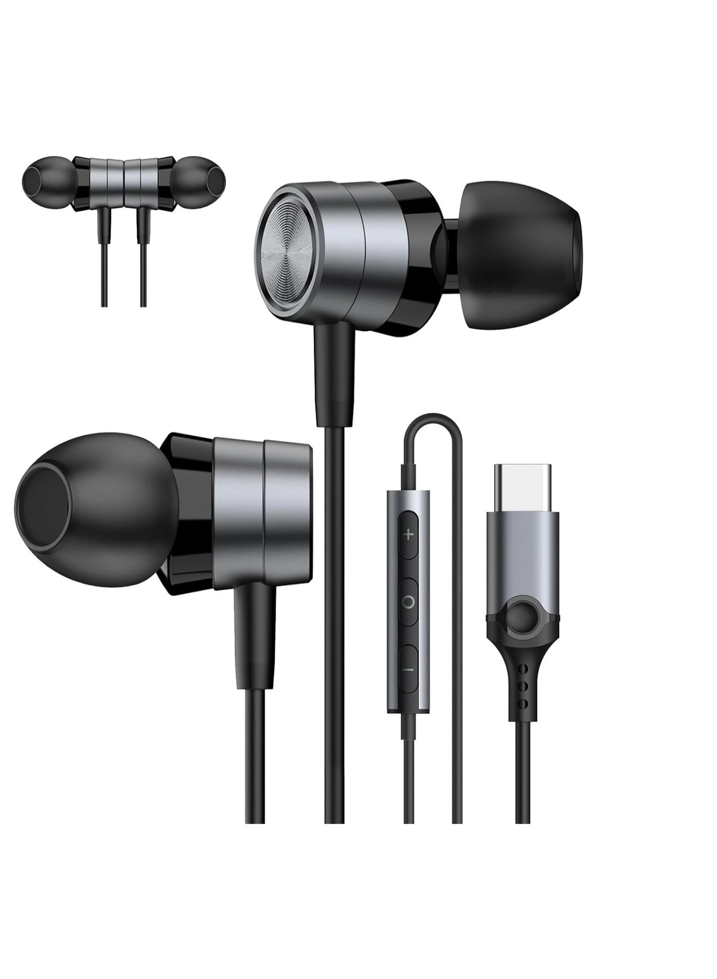 USB C Headphones Wired Earbud