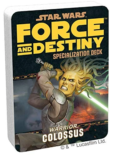 Fantasy Flight Games Star Wars Force and Destiny: Colossus Specialization Deck