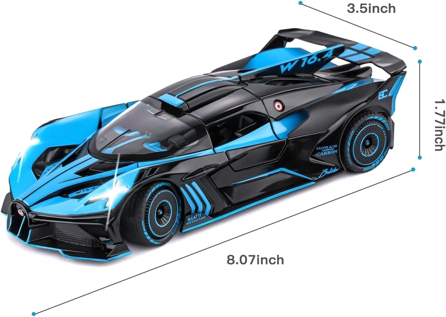 Bugatti Bolide - 1:24 1 Count
