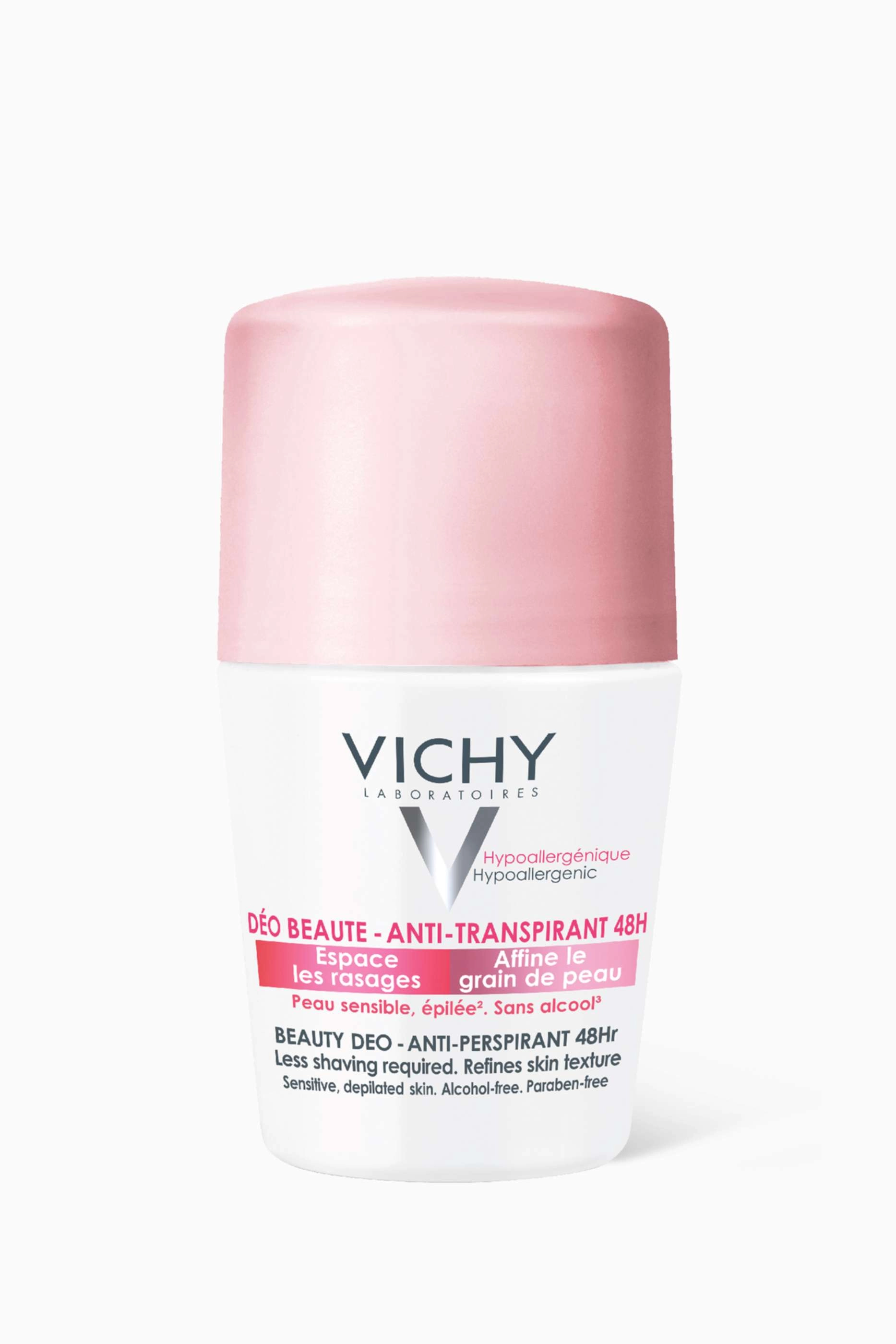 Vichy Homme Deo Anti Perspirant Soothing Effect - Unscented 50 milliliter
