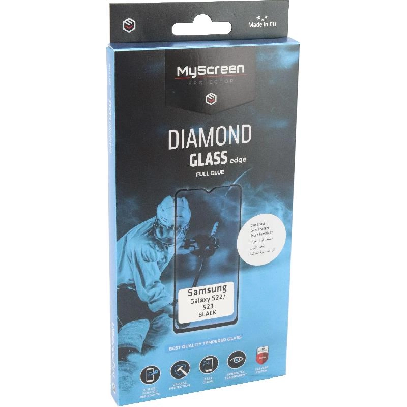 Diamond Glass - Full Glue 9H For Samsung Galaxy S22/S23
