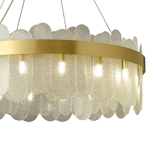 Molecular Chandelier - G9 Copper and glass 90*27*30cm