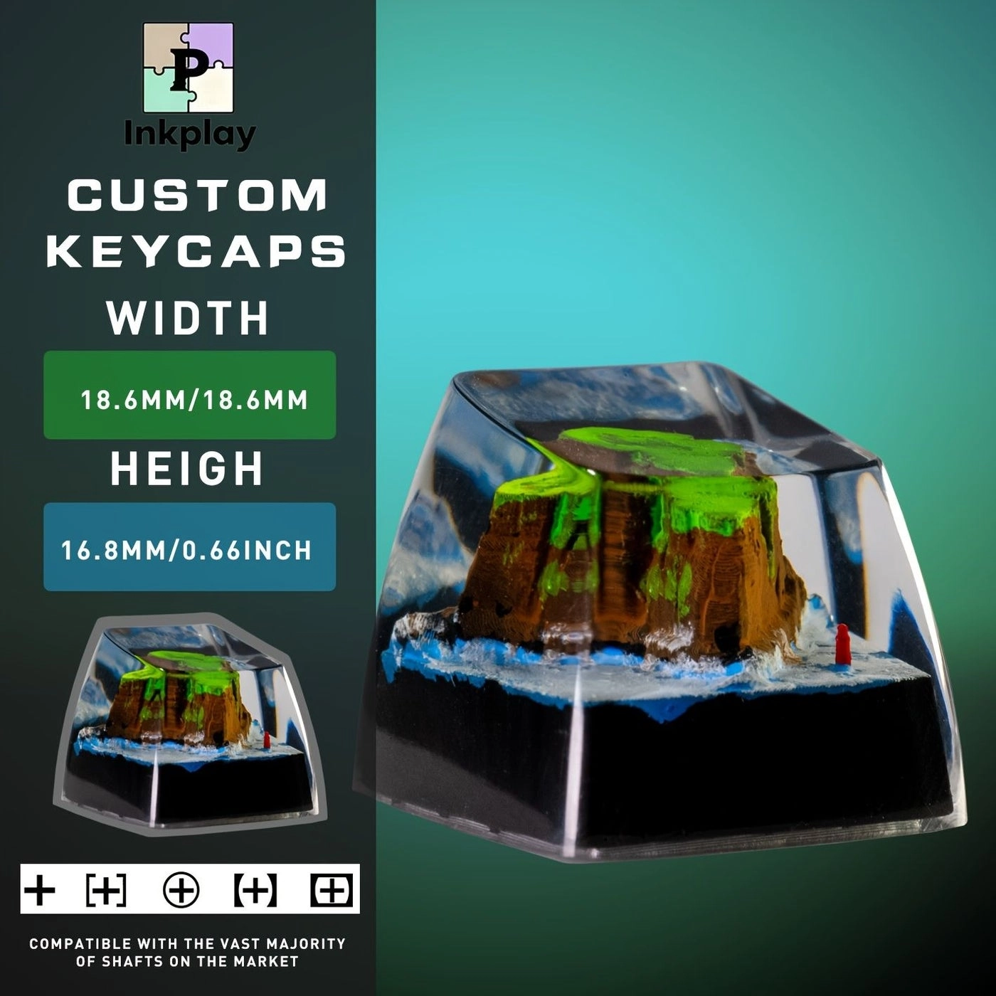 Generic florentine islands keycaps