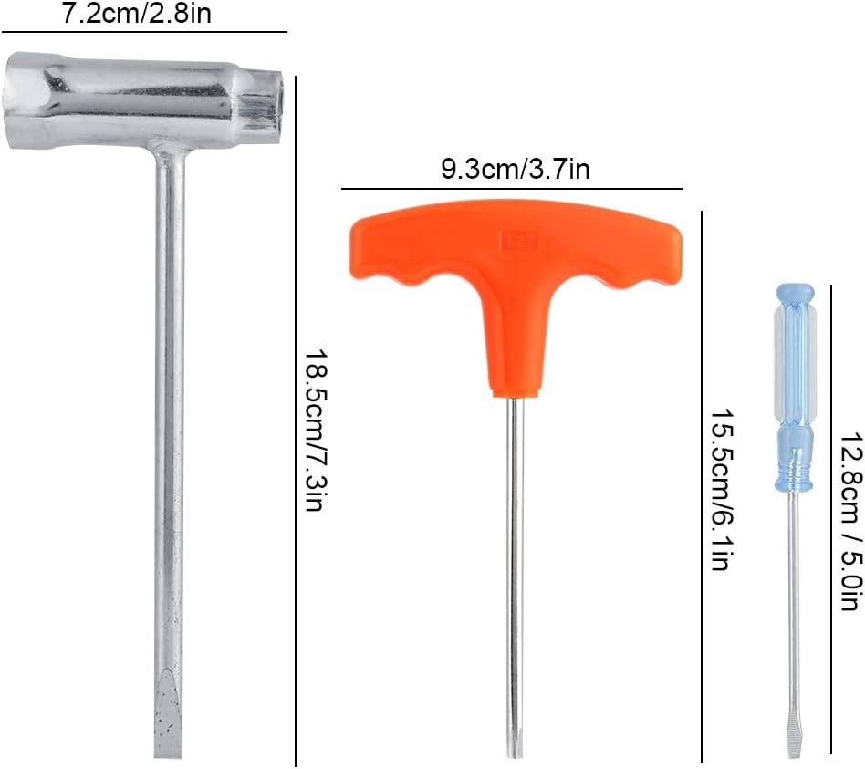 Chainsaw Tool Set - Sleeve Screwdriver Wrench