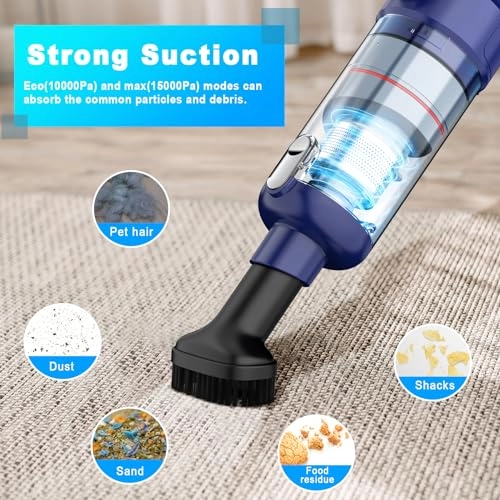 Handheld Vacuum - Cordless 15kPa Brushless Motor