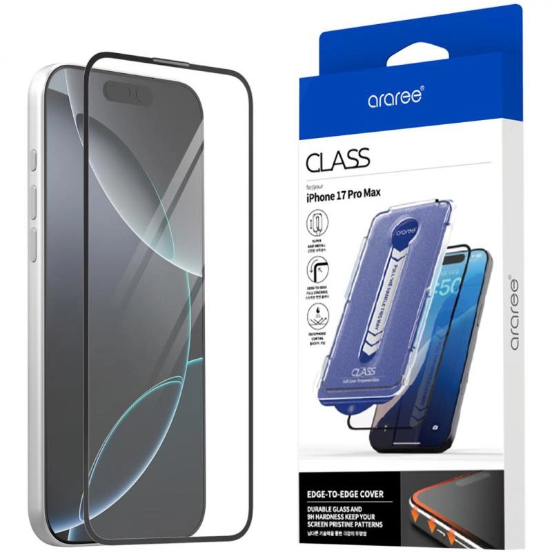 Full Cover Temepered Glass Screen Protector for iPhone 17 Pro