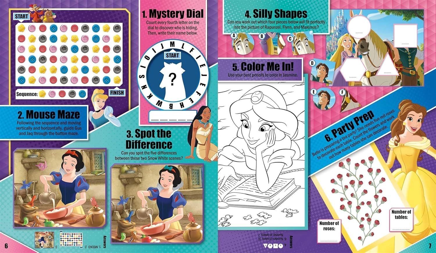 Disney Princess 3D Posters - 22 x 1 x 27 cm