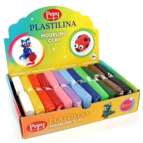 Plastilina - 40g 24 pcs.