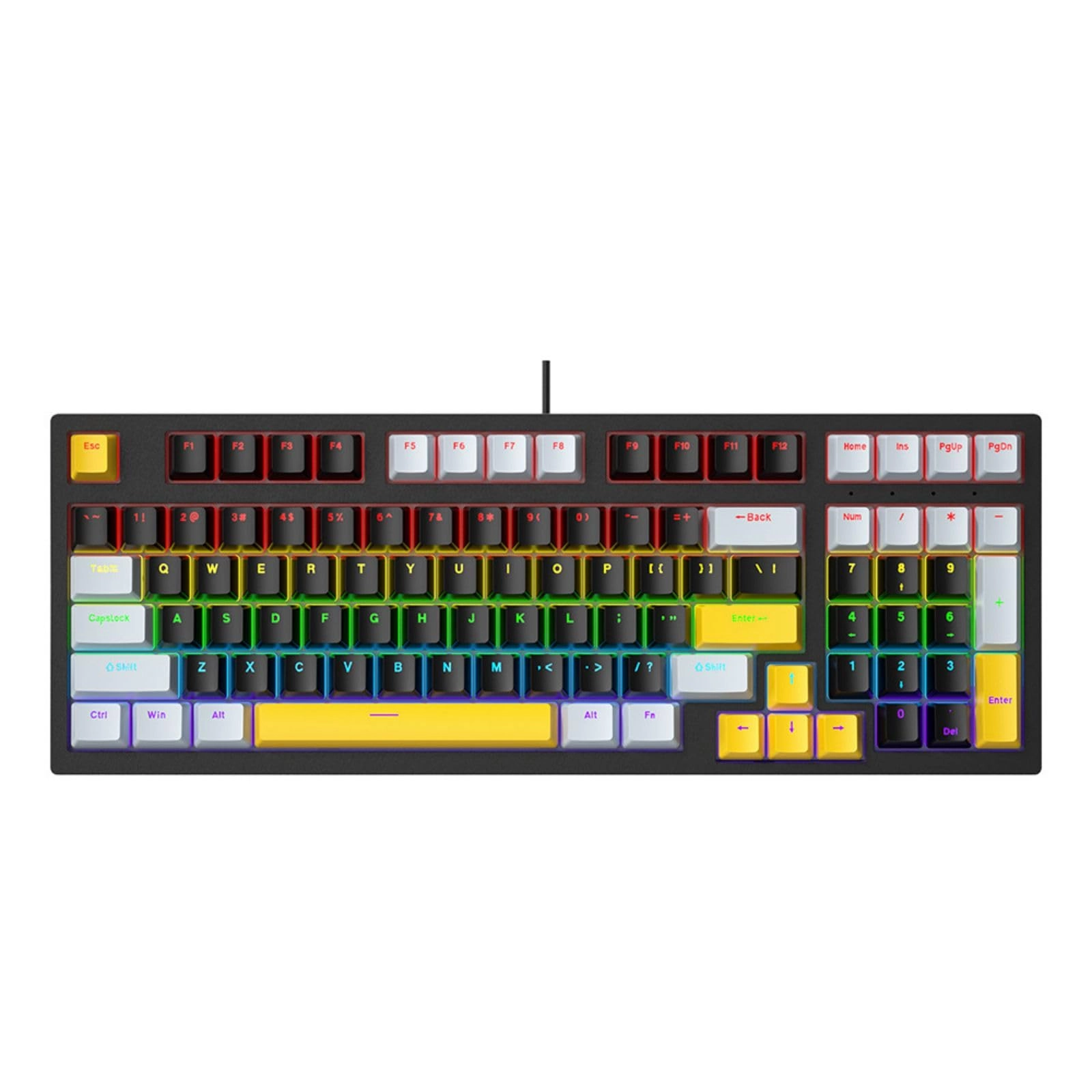 Cord Computer Keyboards - 97Key Compact Wired